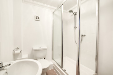 Bedroom 1 En-Suite with shower cubicle, washbasin and w.c