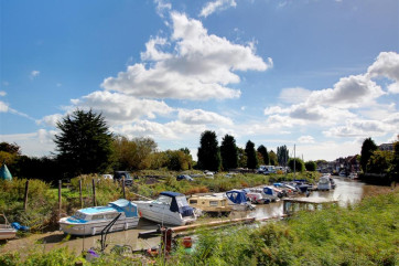 This is just at the back of the cottage