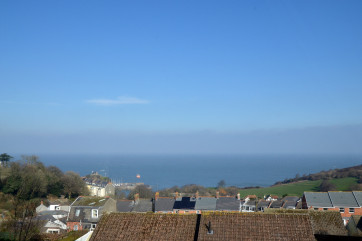 Stunning harbour and sea views including the famous Damien Hirst 'Verity' statue