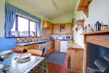 The kitchen is well fitted and equipped