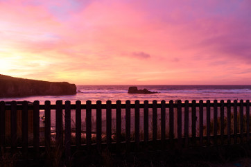 Sunset Over Perranporth