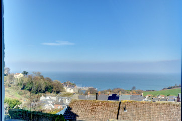 Magnificent sea views from the open plan living room