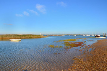 The picturesque Brancaster Staithe
