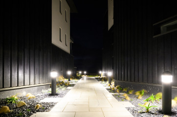 Nightime Path to the Beach