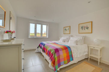 This bedroom is on the ground floor.