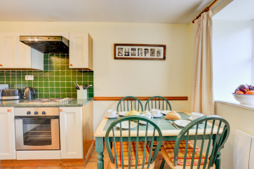 Dining area of the kitchen