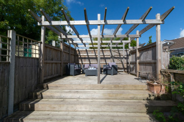 Decked area to relax and enjoy Summer evenings.