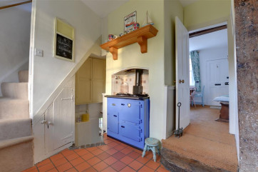 The Esse cooker and through to the dining room