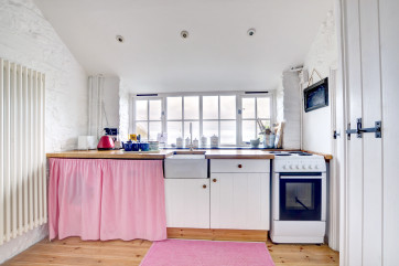 The kitchen has tremendous views from the windows, hard to take your eyes off whilst cooking!