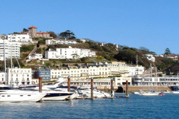 Beacon Quay in Torquay's Harbour area