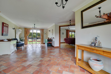 The lovely spacious entrance hall is at the centre of this super family house