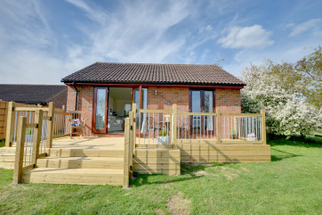 Exterior view to rear