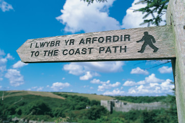 All Wales Coastal Path passes nearby
