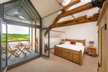 Bedroom 1 with balcony