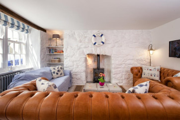 Cosy lounge with wood burning stove, TV & DVD