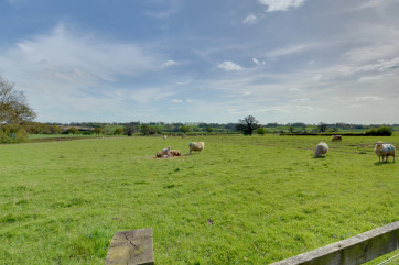 View across the fields