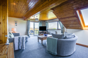 The large sitting room