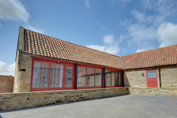 Barn Owl - view from the courtyard.