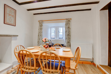 Dining area of the kitchen