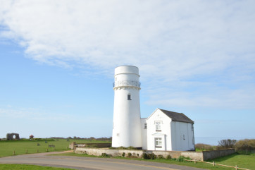 View of lighthouse from bedroom 1