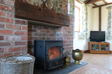 Enjoy some relaxing evenings in front of the Clearview log burner
