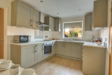 Kitchen showing appliances