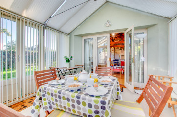 Enjoy your breakfast in the conservatory