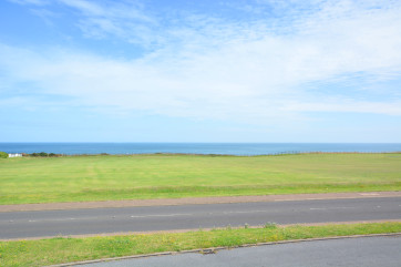 Beautiful views right out to sea