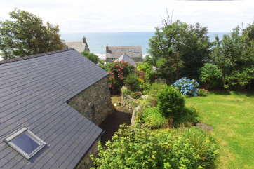 Enjoy the sea views from the garden and from the first floor lounge