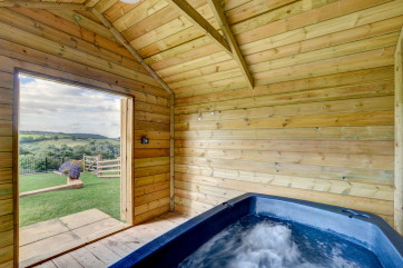 Your own private hot tub in an adjacent summerhouse to provide that extra special bit of luxury 