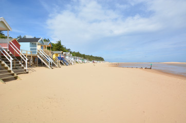 Wells Beach and Beach Huts