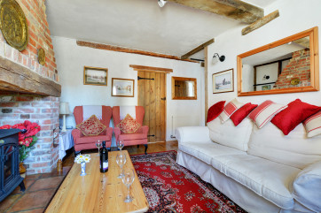 Comfortable seating to relax on in the sitting room