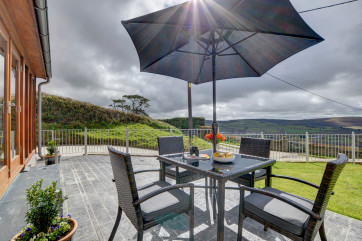 Enjoy an meal on the patio or an evening drink and watch the sun set over the countryside