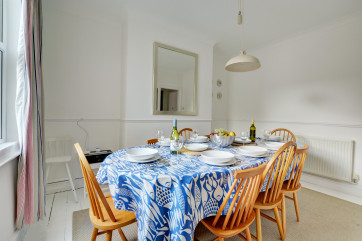 Dining table seating for all guests