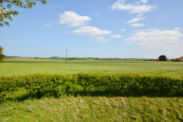 View over surrounding countryside 