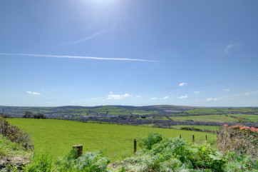 Stunning countryside views surround the property
