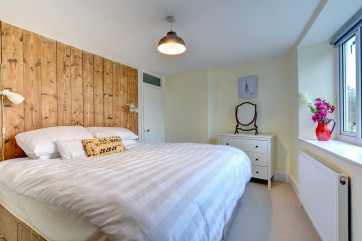 Lovely master bedroom with lots of character and lovely views across the countrside