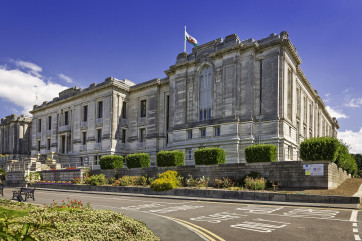 The National Library of Wales in Aberystwyth (4 miles)