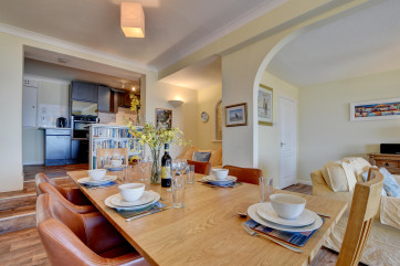 Enjoy family meals together in the dining area
