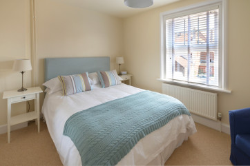 Stunning bedroom with attention to detail, with a king sized bed, which can also be converted into twin beds