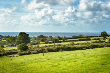 Sea Views from the front of Llys Bach