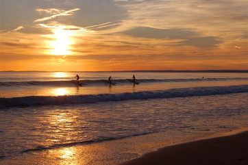 Sunset Surf at Llangennith 