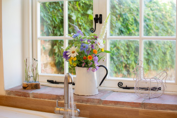 Kitchen window detail
