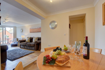 Dining area and sitting room