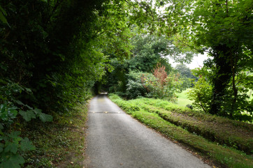 Lane leading to The Hayloft