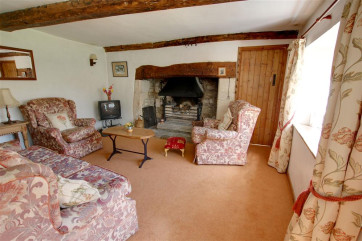 Great room for gathering round the roaring fire if the weather changes!