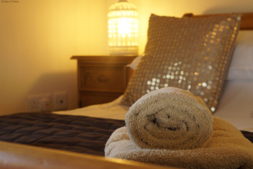 Bedroom 2 - Upstairs double room with stunning views