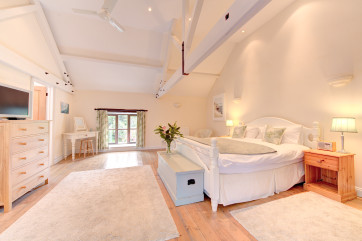 Stunning master bedroom which is enormous!