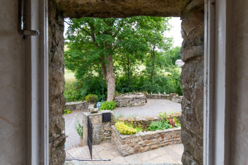 View from one of the windows at West Cottage