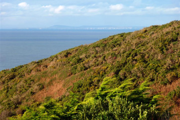 Spindrift view out towards Wales